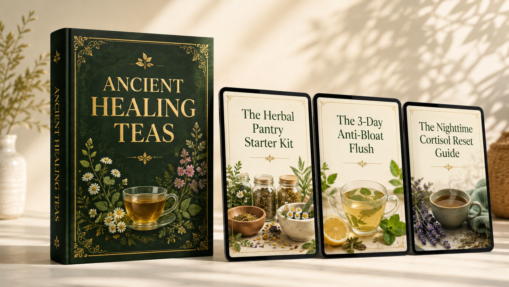 Ancient Healing Teas digital guide bundle